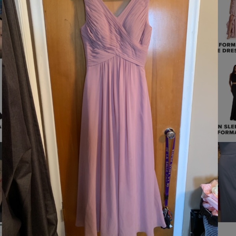 Gorgeous dusty rose prom/bridesmaid dress!
